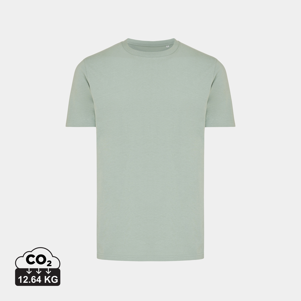 T-shirt personnalisable 180g unisexe Brett Iqoniq Iceberg green
